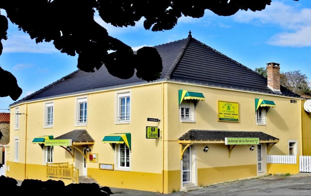 Le 120 - Groupe Logis Hotels - Ex Auberge La Terrasse La Châtaigneraie Exteriér fotografie